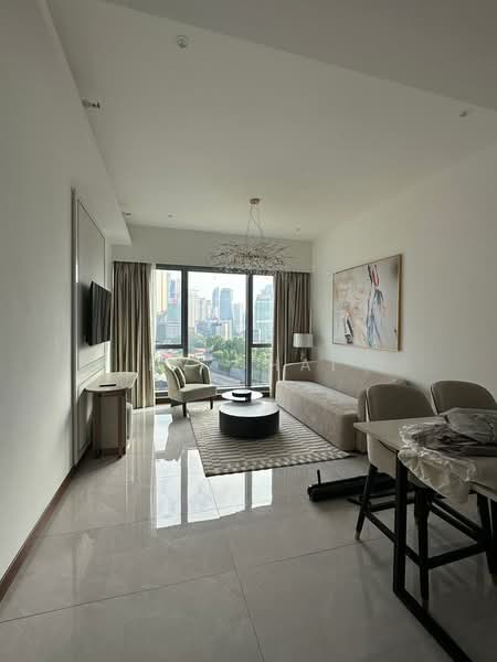 Service Residence for Rent at Core Residence @ TRX - KV Chai - Living Room - PropertyGuru.com.my