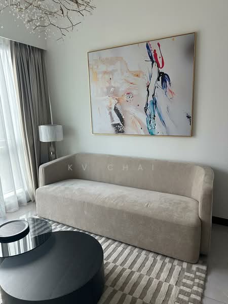 Service Residence for Rent at Core Residence @ TRX - KV Chai - Living Room - PropertyGuru.com.my