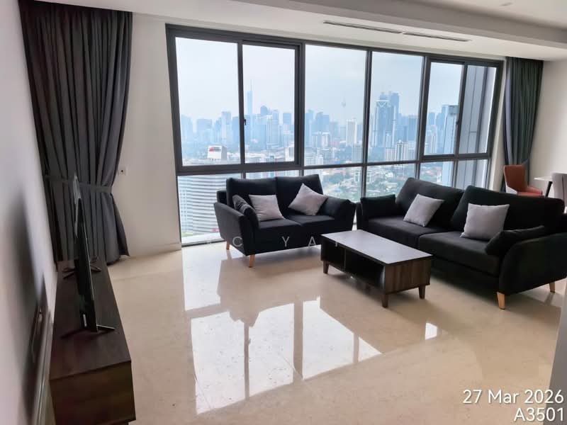 Condominium for Rent at D'Rapport - KC Yap - Living Room - PropertyGuru.com.my