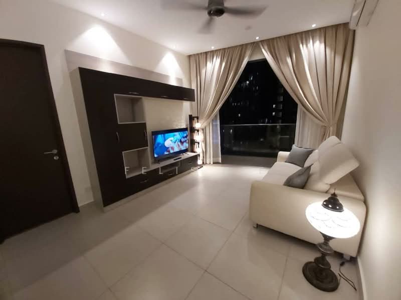 Service Residence for Rent at KL Gateway Premium Residences - Felis See - Living Room - PropertyGuru.com.my
