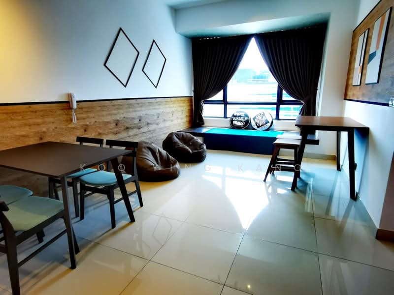 Service Residence for Rent at Greenfield Residence - Koo Ying Kang - Living Room - PropertyGuru.com.my