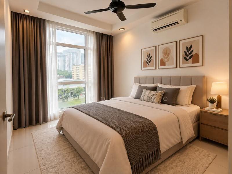 Kediaman Servis untuk Disewa di The Court @ Central Residence - Ambrose Too - Bedroom - PropertyGuru.com.my