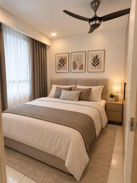Kediaman Servis untuk Disewa di The Court @ Central Residence - Ambrose Too - Bedroom - PropertyGuru.com.my
