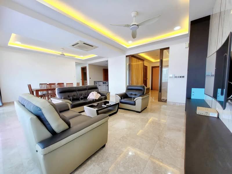 Kondominium untuk Disewa di Summerscape Luxury Condominium - Michelle Ng - Living Room - PropertyGuru.com.my