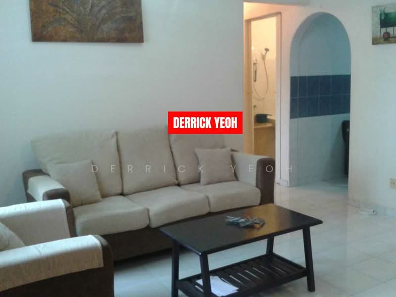 Apartment for Rent at Taman Seri Sari (Sunshine Garden) - Derrick Yeoh - Living Room - PropertyGuru.com.my
