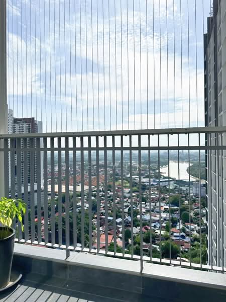 Service Residence for Rent at Luminari - Jie Ying - Balcony - PropertyGuru.com.my