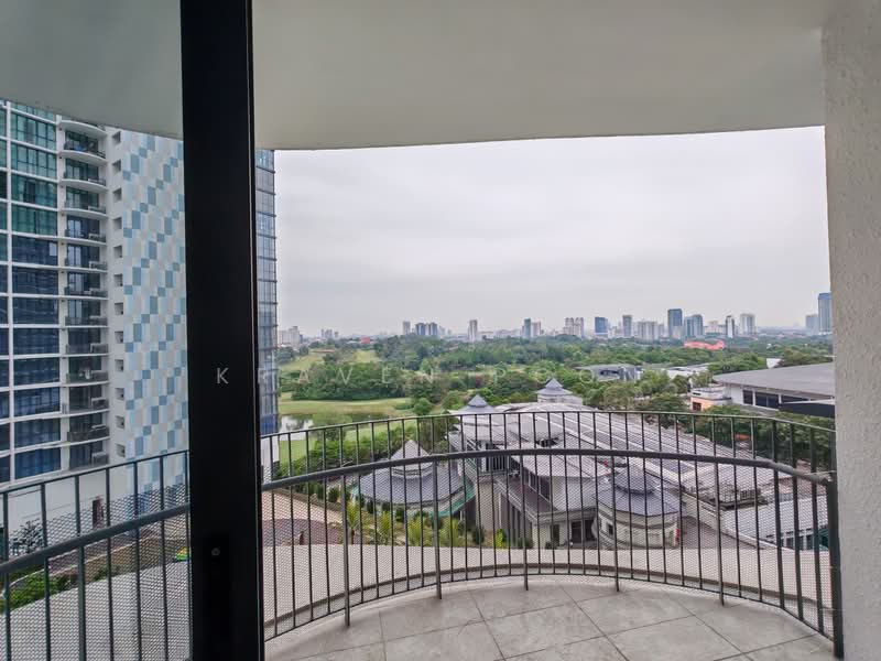 Service Residence for Rent at Senada Residence @ KLGCC Resort - Kraven Poon - Balcony - PropertyGuru.com.my