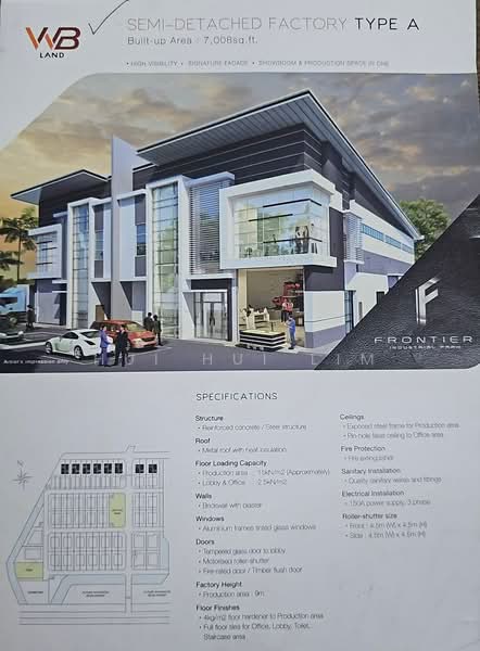 Kilang untuk Dijual di Ulu Tiram (Johor) - Hui Hui Lim - Exterior - PropertyGuru.com.my