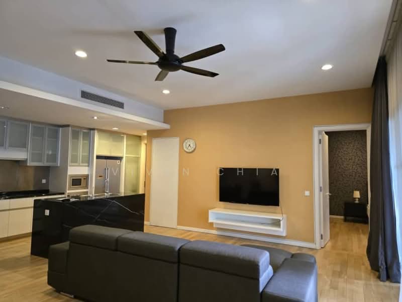 Service Residence for Sale at St Mary Residences - Viven Chia - Living Room - PropertyGuru.com.my