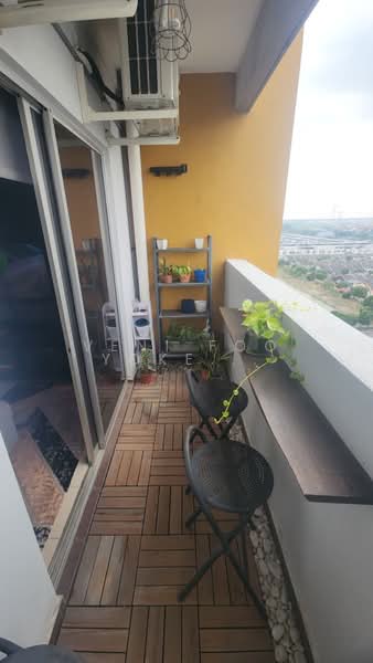 Apartment for Sale at Seruling Apartment - Veni Foo Yoke Fuang - Balcony - PropertyGuru.com.my