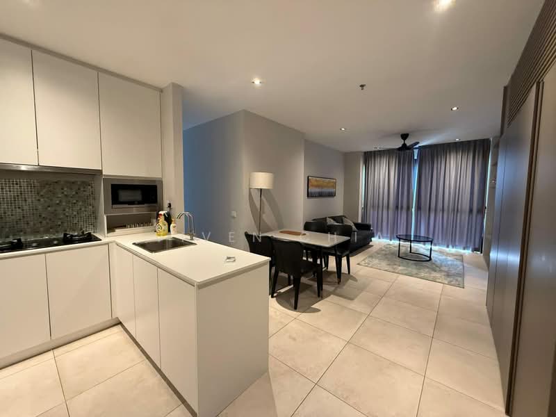 Service Residence for Sale at Lumi Tropicana - Viven Chia - Kitchen - PropertyGuru.com.my