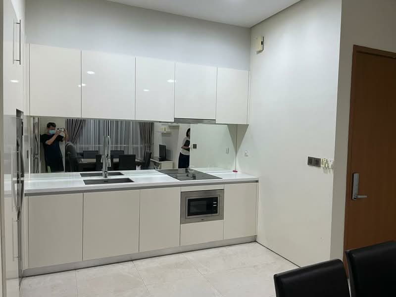 Servis Apartment untuk Disewa di Soho Suites Serviced Residence @ KLCC - KV Chai - Kitchen - PropertyGuru.com.my