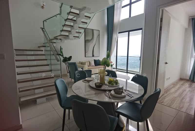 Service Residence for Sale at The M @ Medini Macrolink - Priscilia Yap - Dining Room - PropertyGuru.com.my