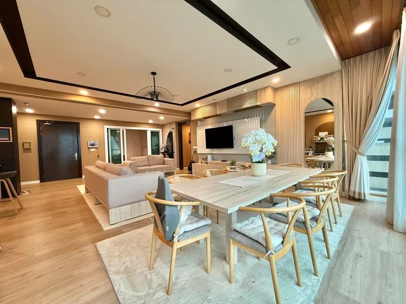Servis Apartment untuk Dijual di Uptown Residences - Ali Idris - Living Room - PropertyGuru.com.my