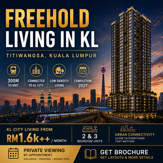 Kediaman Servis untuk Dijual di EkoTitiwangsa - Faez Ad - PropertyGuru.com.my