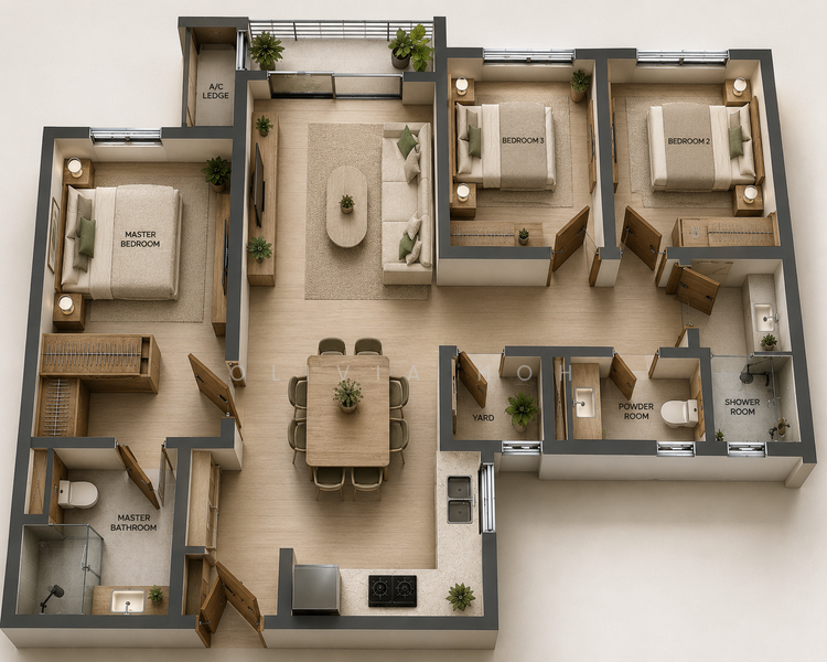 Service Residence for Sale at Edelweiss @ Tropicana Gardens - Olivia Hoh - PropertyGuru.com.my