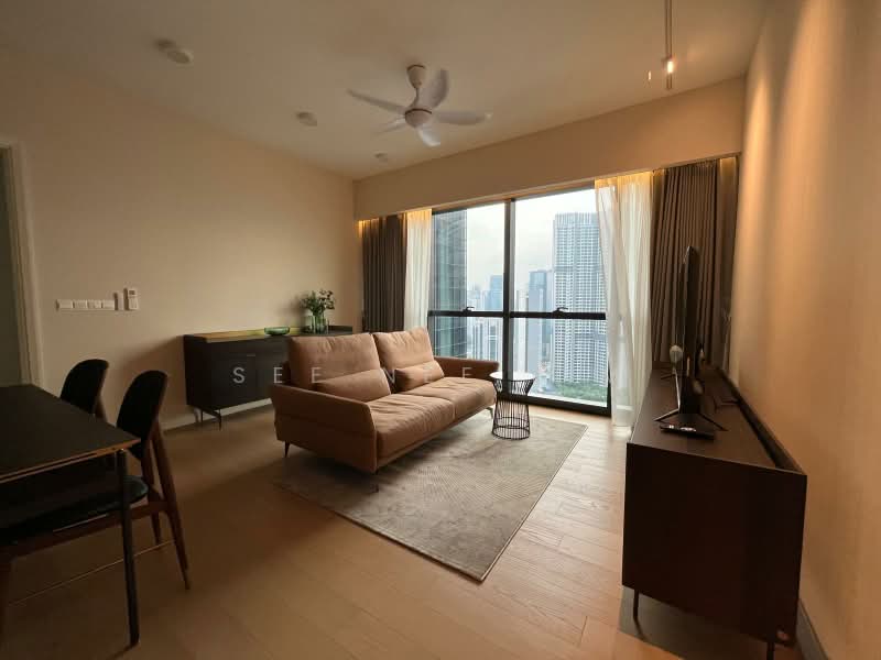 Kondominium untuk Disewa di TRX Residences - See Nee Lim - Living Room - PropertyGuru.com.my