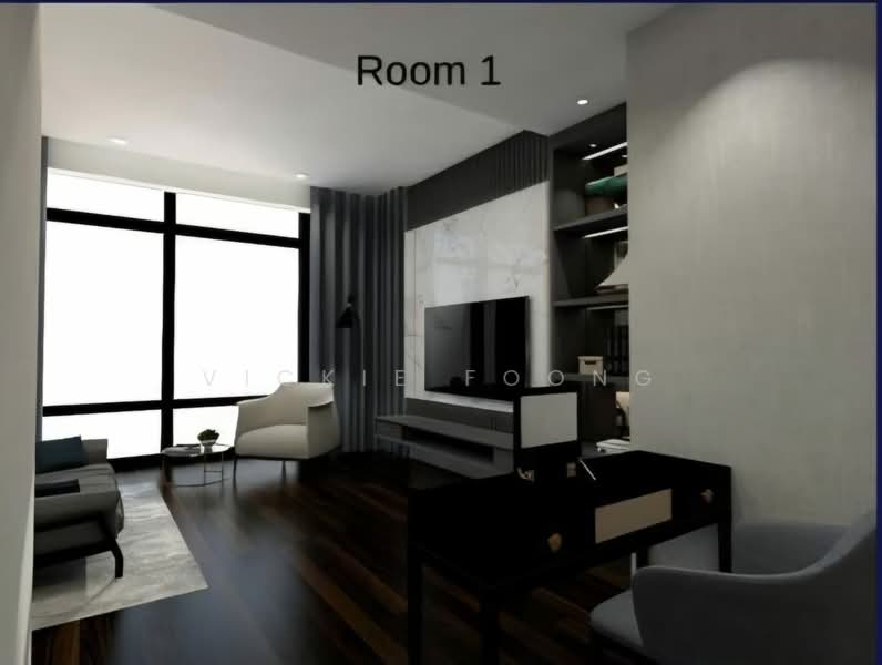 Service Residence for Rent at Four Seasons Place - Vickie Foong - Living Room - PropertyGuru.com.my