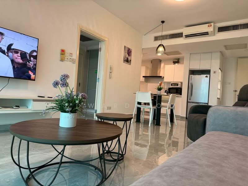 Service Residence for Sale at Solaris Dutamas - Edward Low - Living Room - PropertyGuru.com.my
