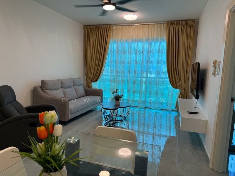 Service Residence for Sale at Solaris Dutamas - Edward Low - Living Room - PropertyGuru.com.my