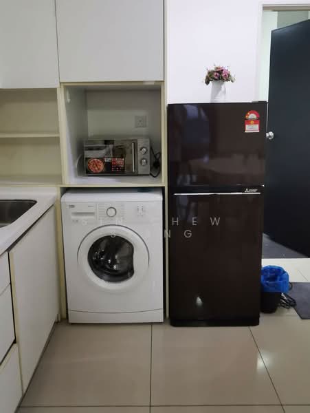 Servis Apartment untuk Disewa di Twin Galaxy (Dwi Galaksi) - Sin Chew Siang - Kitchen - PropertyGuru.com.my