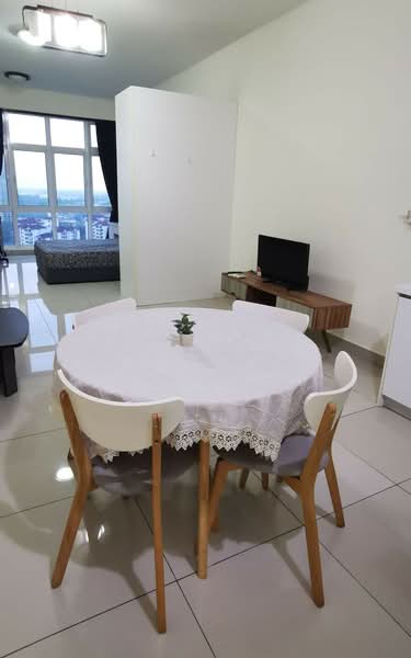 Servis Apartment untuk Disewa di Twin Galaxy (Dwi Galaksi) - Sin Chew Siang - Dining Room - PropertyGuru.com.my