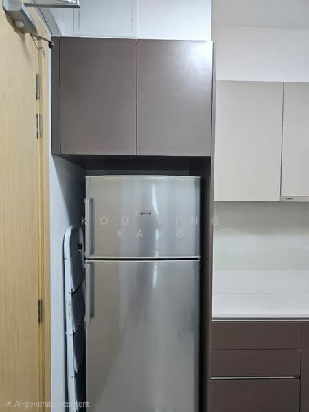 Service Residence for Rent at Megah Rise - Koo Ying Kang - Kitchen - PropertyGuru.com.my