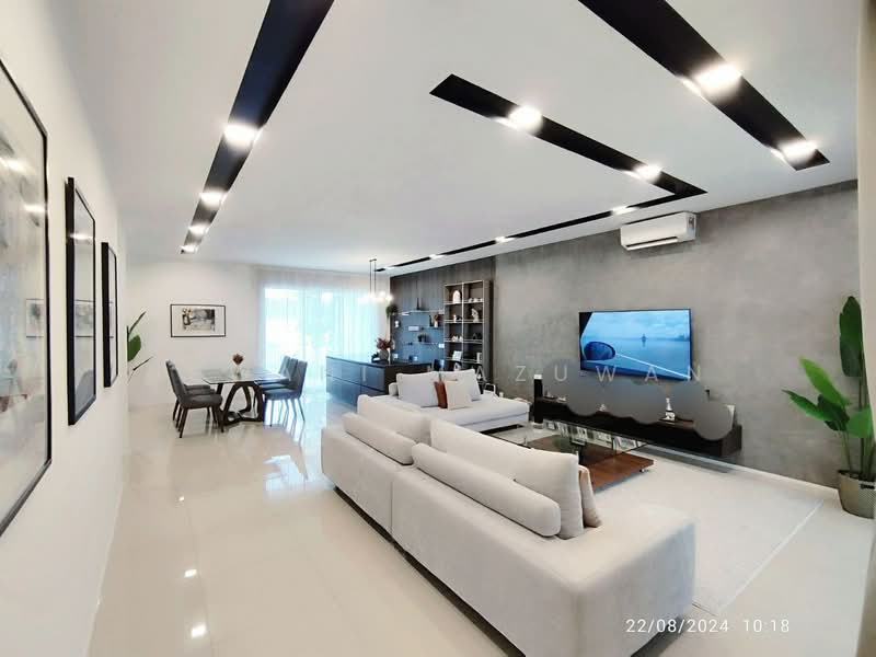 3-storey Terraced House for Rent in Tamansari (Rawang) - Uswani Mazuwan - Living Room - PropertyGuru.com.my