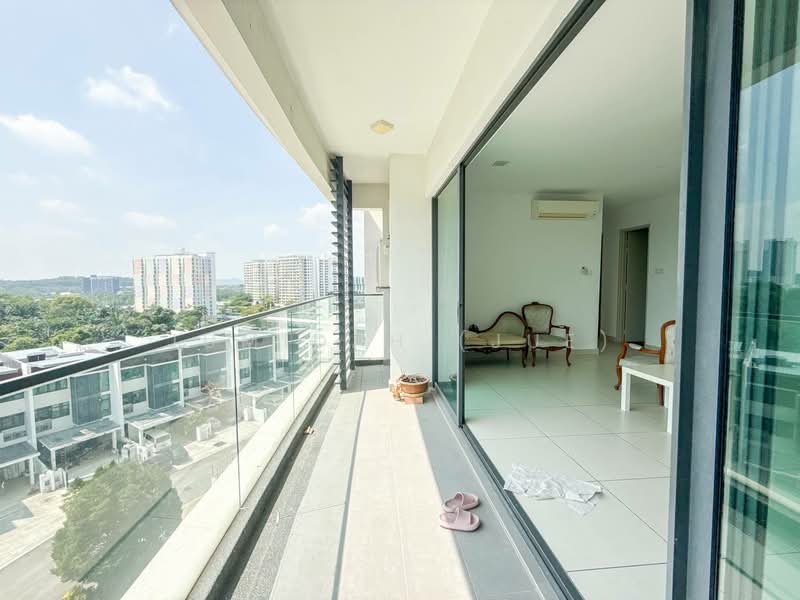 Kondominium untuk Dijual di Cristal Serin Residence - JUMIDAH (JUE) - Balcony - PropertyGuru.com.my