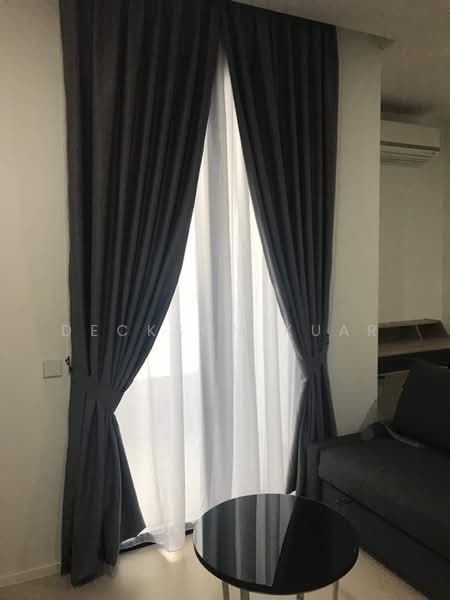 Service Residence for Rent at Arcoris SOHO - Deckson Kuar - Living Room - PropertyGuru.com.my