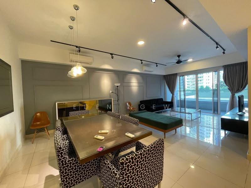 Kondominium untuk Disewa di Tiffani Kiara - Eden Ngew - Living Room - PropertyGuru.com.my