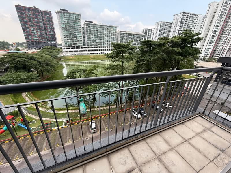 Pangsapuri untuk Disewa di Lake View Suites - April Chin - Balcony - PropertyGuru.com.my