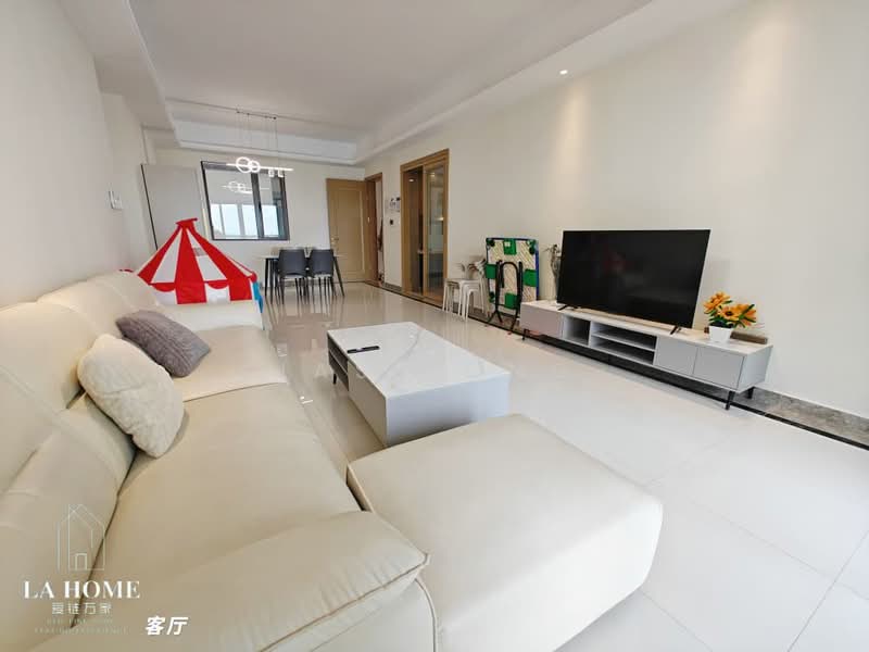 Kondominium untuk Dijual di R&F Princess Cove Phase 2-Seine Region - Jasz Ong - Living Room - PropertyGuru.com.my