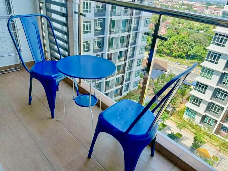 Service Residence for Rent at Parkland Residence - Li Xuan Lim - Balcony - PropertyGuru.com.my
