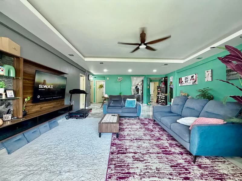 Kondominium untuk Dijual di Sinaran Ukay Residence - M.J Zairin - Living Room - PropertyGuru.com.my