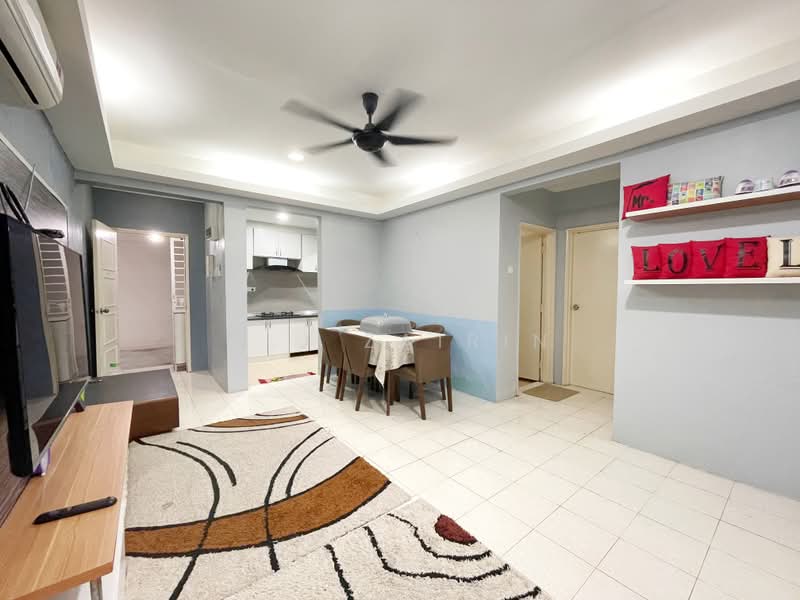 Apartment for Sale at Pangsapuri Permai Puteri - M.J Zairin - Living Room - PropertyGuru.com.my
