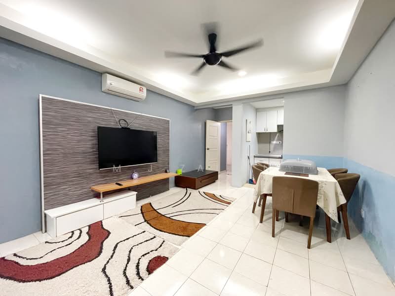 Apartment for Sale at Pangsapuri Permai Puteri - M.J Zairin - Living Room - PropertyGuru.com.my