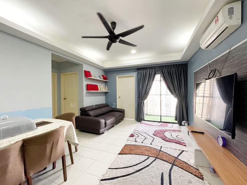 Apartment for Sale at Pangsapuri Permai Puteri - M.J Zairin - Living Room - PropertyGuru.com.my