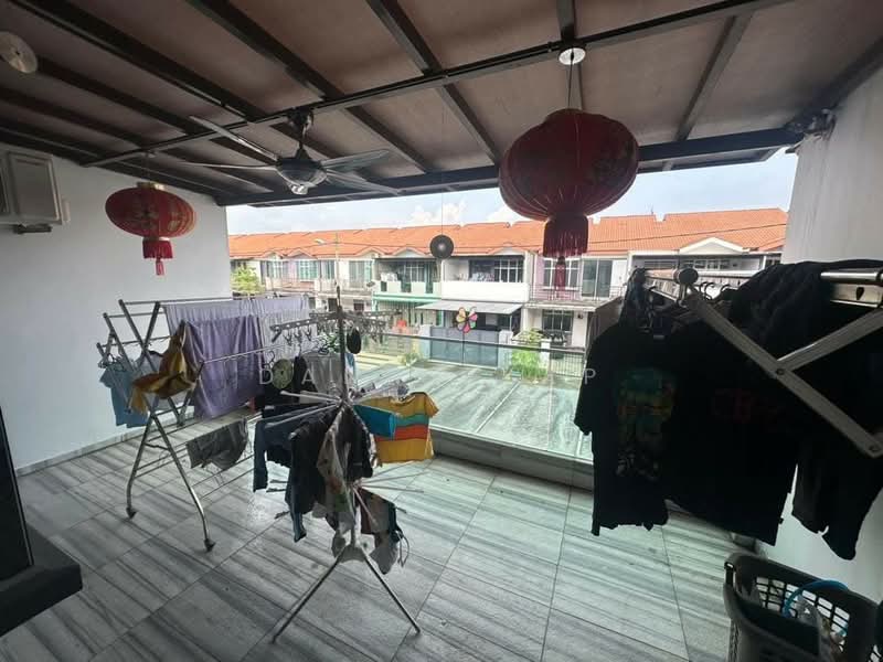 2-storey Terraced House for Sale in Taman Scientex Utama (Senai) - Danny Yap - Balcony - PropertyGuru.com.my