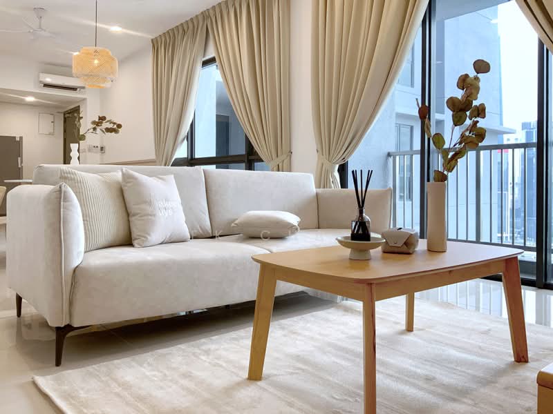 Condominium for Rent at One Cochrane Residence - EK Chai - Living Room - PropertyGuru.com.my