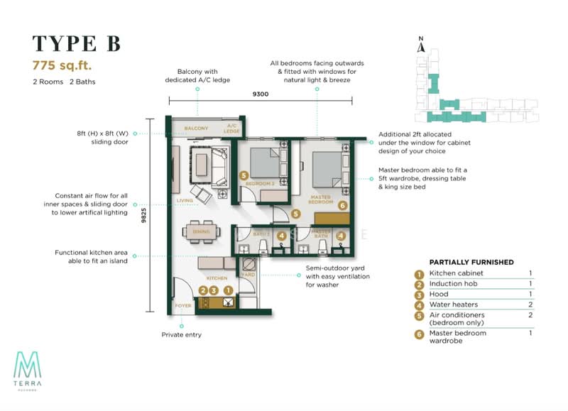 Servis Apartment untuk Dijual di M Terra - Evans Ee - PropertyGuru.com.my