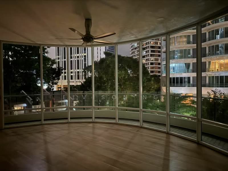 Service Residence for Rent at The Oval - Elvison Ng - view from master bedroom - PropertyGuru.com.my
