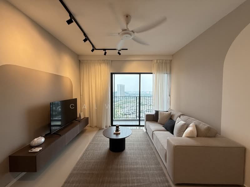 Servis Apartment untuk Disewa di Hana @ Eco Ardence - Calvin Lim - Living Room - PropertyGuru.com.my