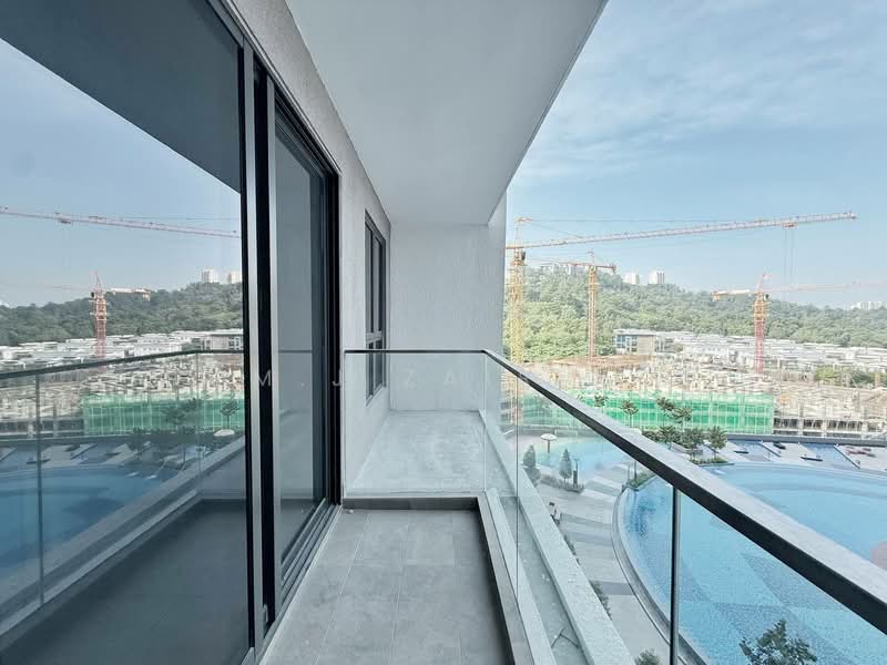 Kondominium untuk Dijual di Trinity Wellnessa - M.J Zairin - Balcony - PropertyGuru.com.my