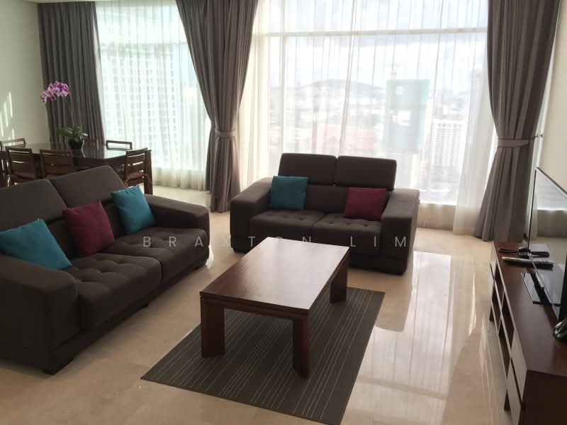 Service Residence for Rent at Quadro Residences - Braxton Lim - Living Room - PropertyGuru.com.my