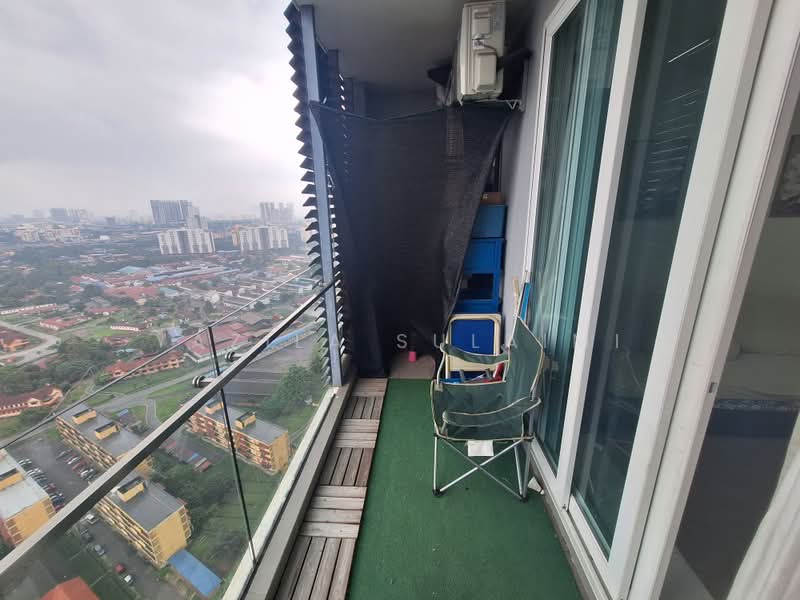 Service Residence for Rent at Sentul Point - Yazila Sulaimi - Balcony - PropertyGuru.com.my