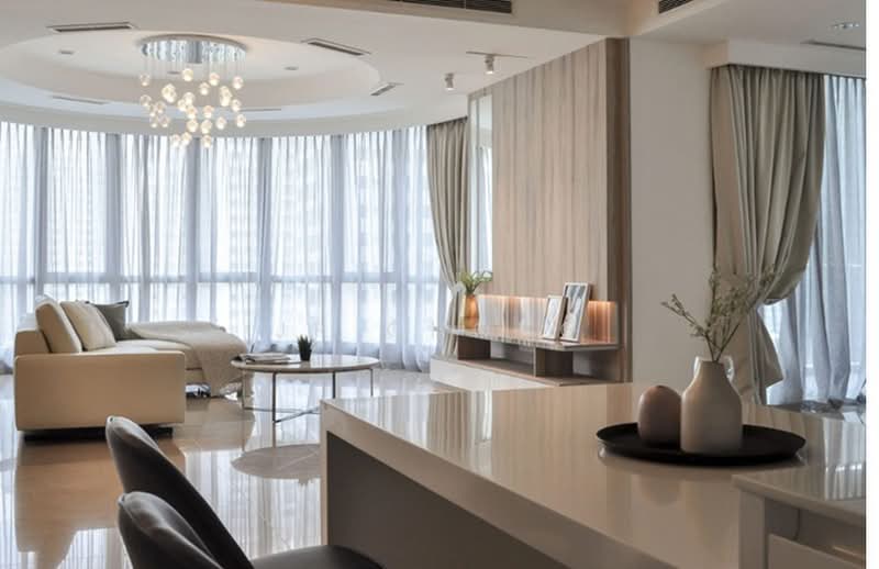 Kondominium untuk Dijual di 11 Mont Kiara @ MK11 - JR Chong - Living Room - PropertyGuru.com.my