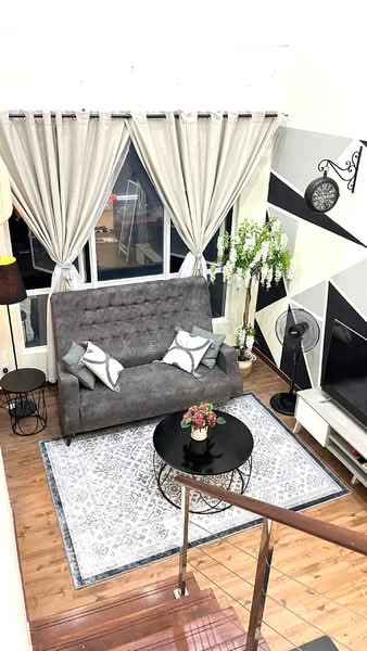 Service Residence for Rent at The Loft @ ZetaPark - Kew . - Living Room - PropertyGuru.com.my