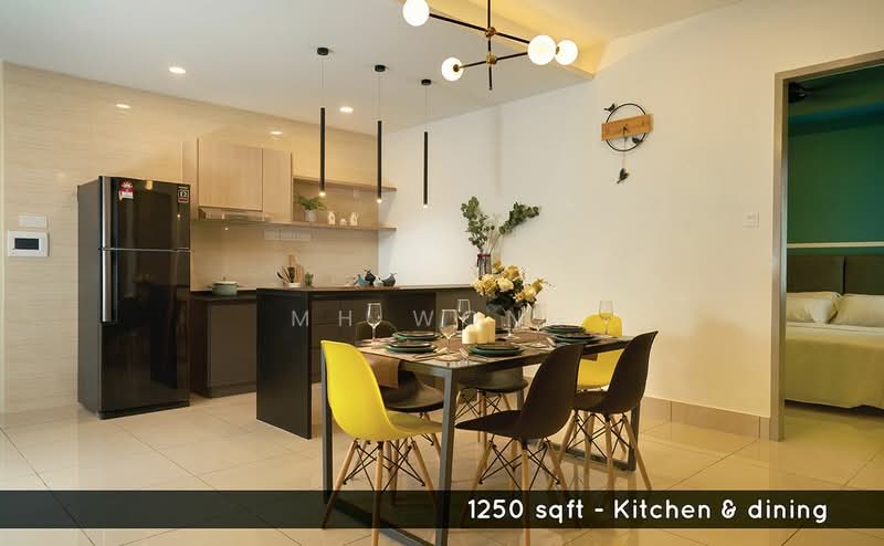 Servis Apartment untuk Dijual di One Residence - MH Wong - Kitchen - PropertyGuru.com.my