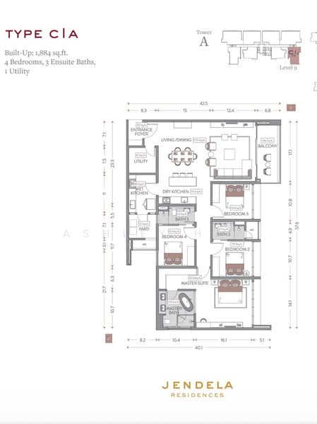 Servis Apartment untuk Disewa di Jendela Residences - Ashley Haw - PropertyGuru.com.my